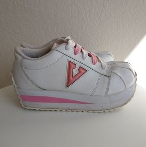 90s VOLATILE Pink Platform Sneakers